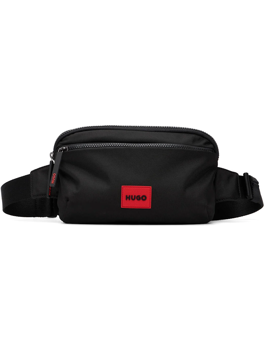Black Canvas Belt Bag - 1