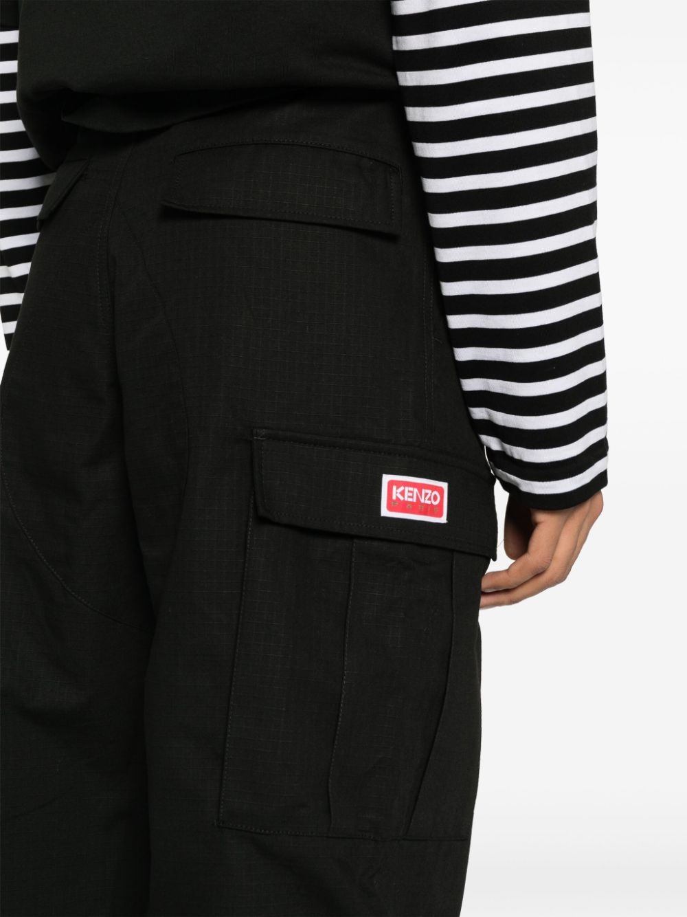 cotton cargo pants - 5