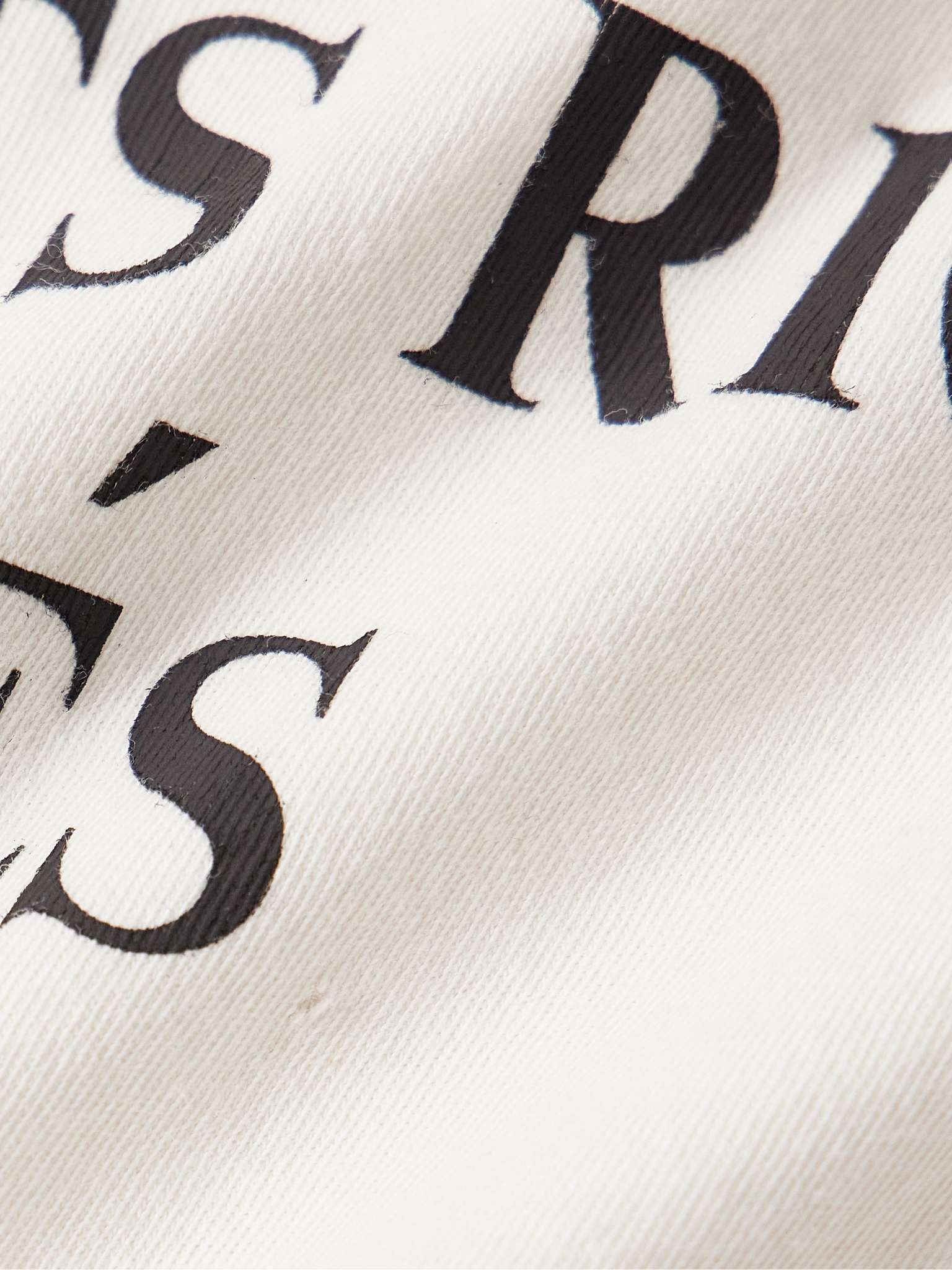 Distressed Logo-Printed Cotton-Jersey T-Shirt - 4