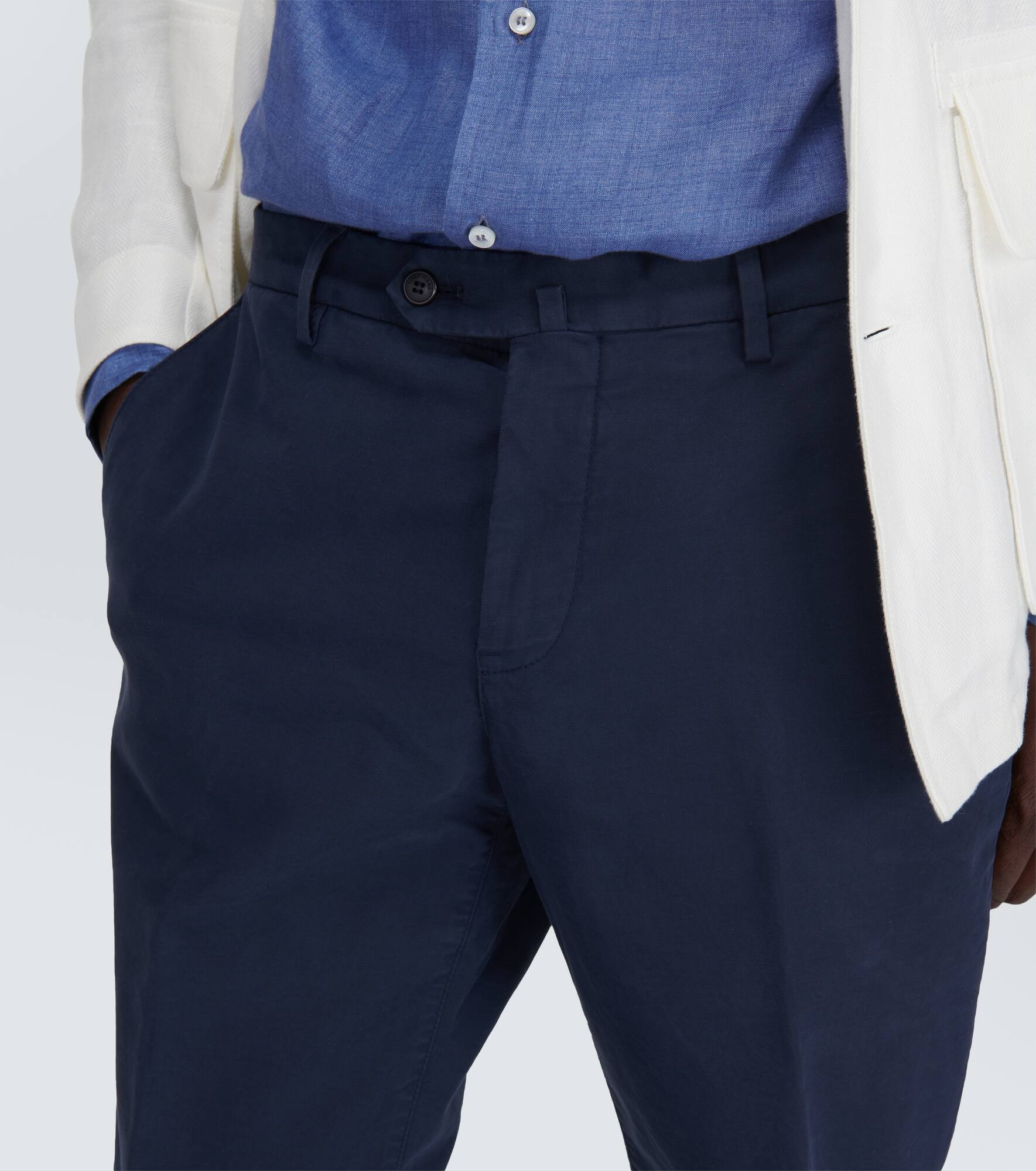 Pantaflat slim-leg pants - 5