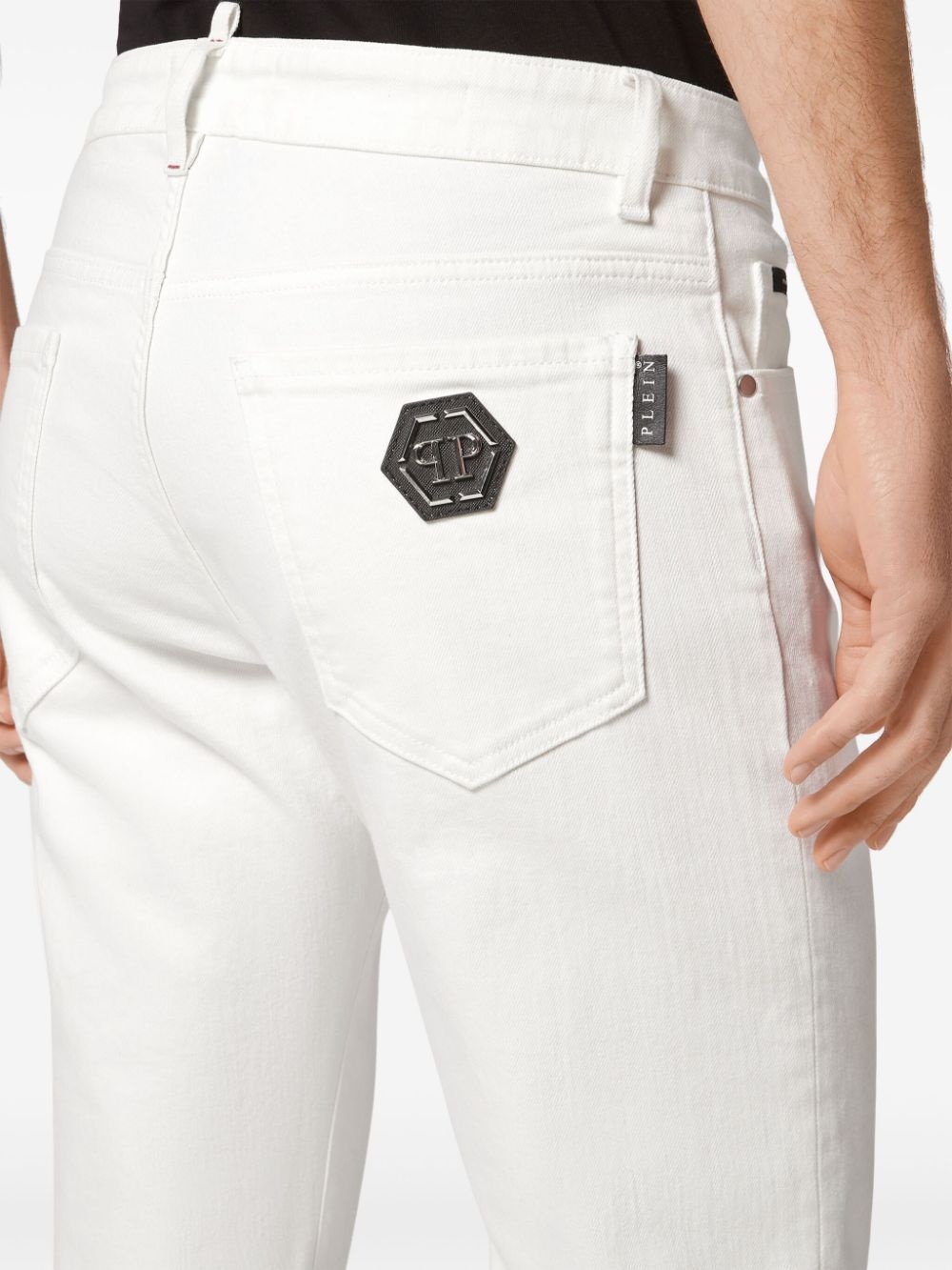 low-rise straight-leg jeans - 3
