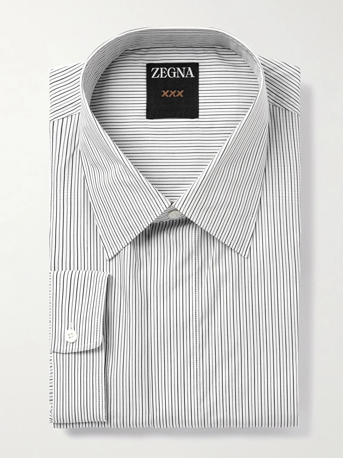 Striped Cotton Shirt - 1