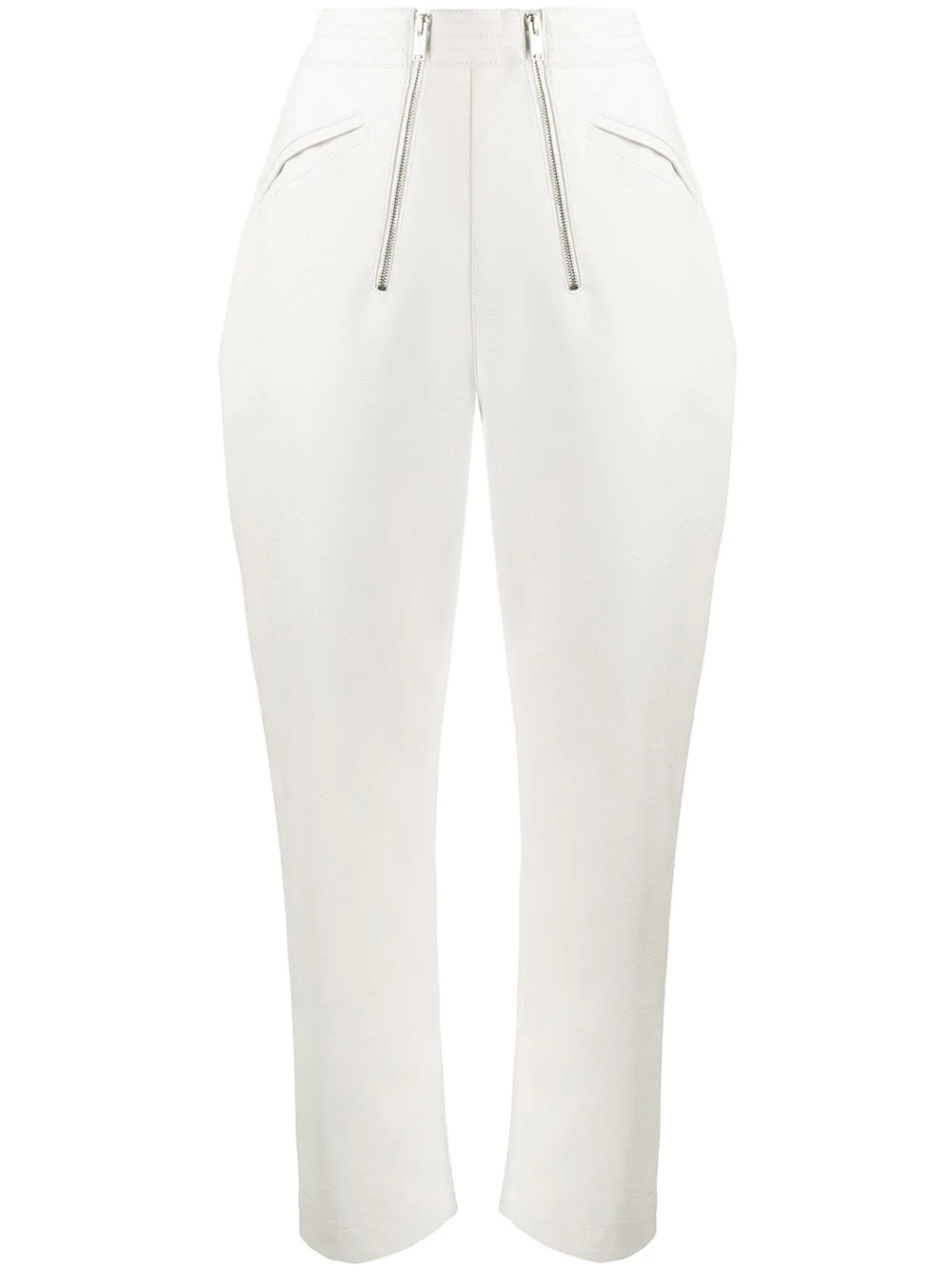 double zip cigarette trousers - 1