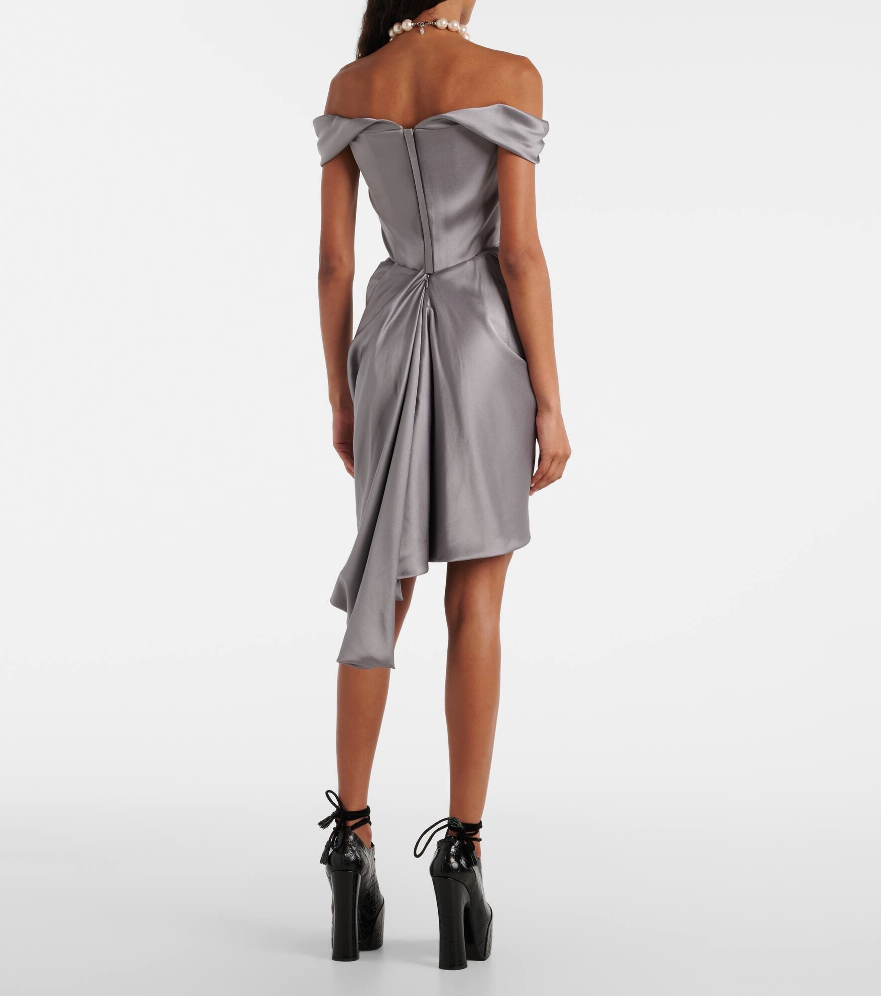 Bridal Nova Cora satin corset dress - 3