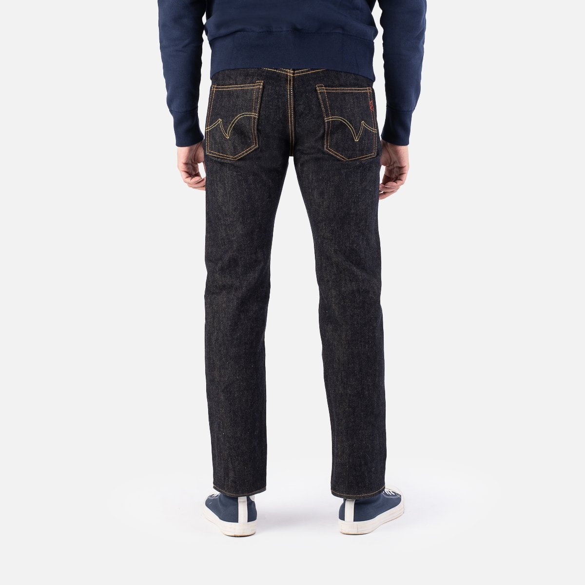 IH-666-SST 21oz Shinayaka Selvedge Denim Slim Straight Jeans - Indigo - 3