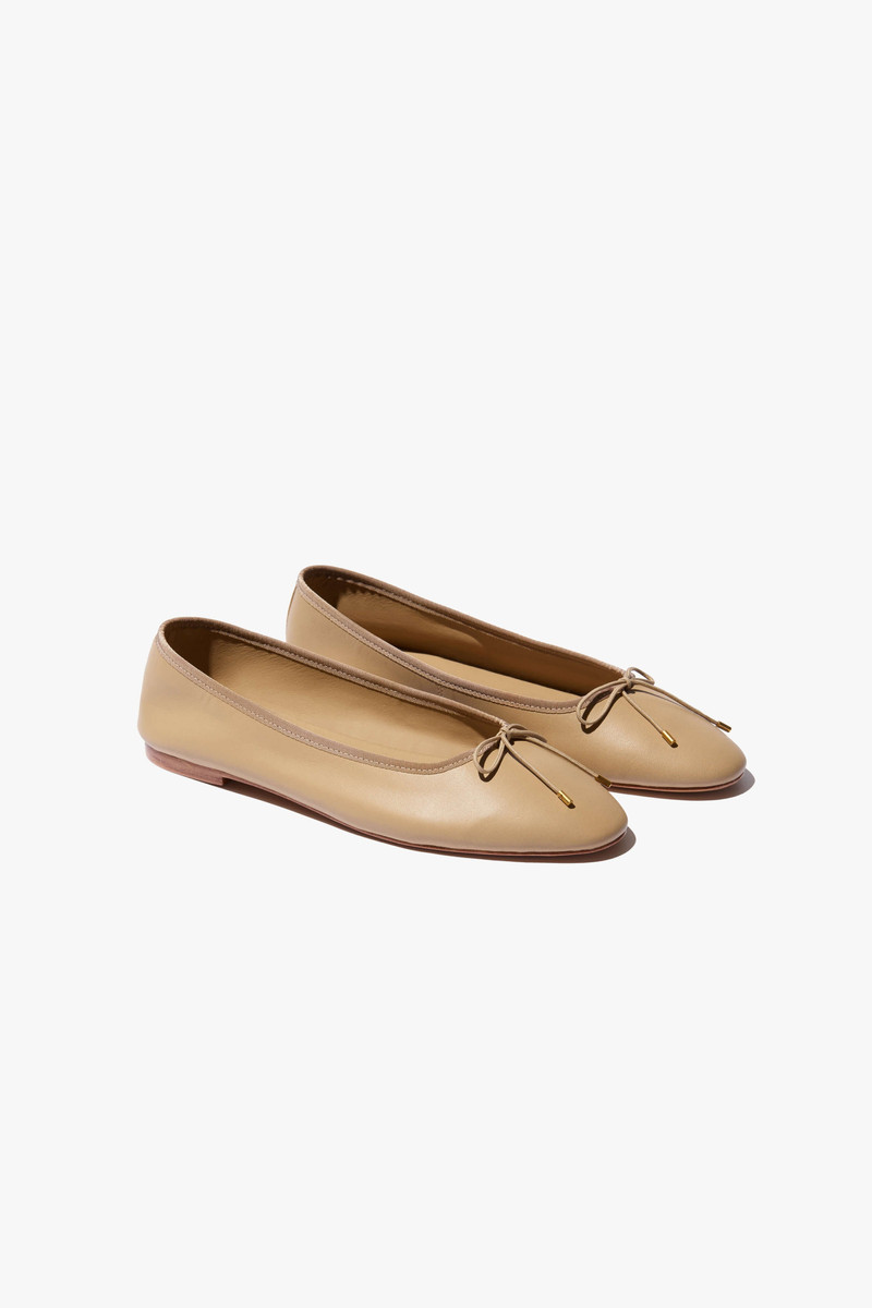 LEATHER BALLET FLAT 1