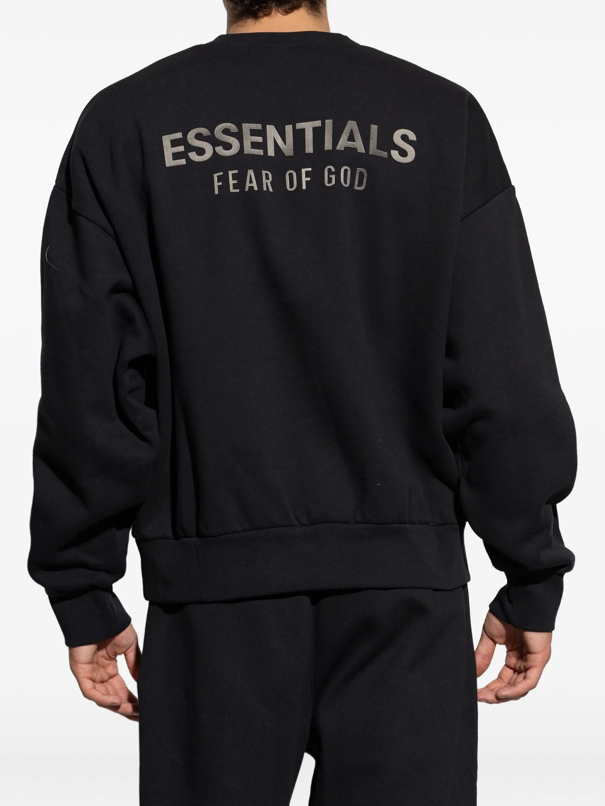 Fear Of God Essentials Logo-print Cotton Sweatshirt - 2