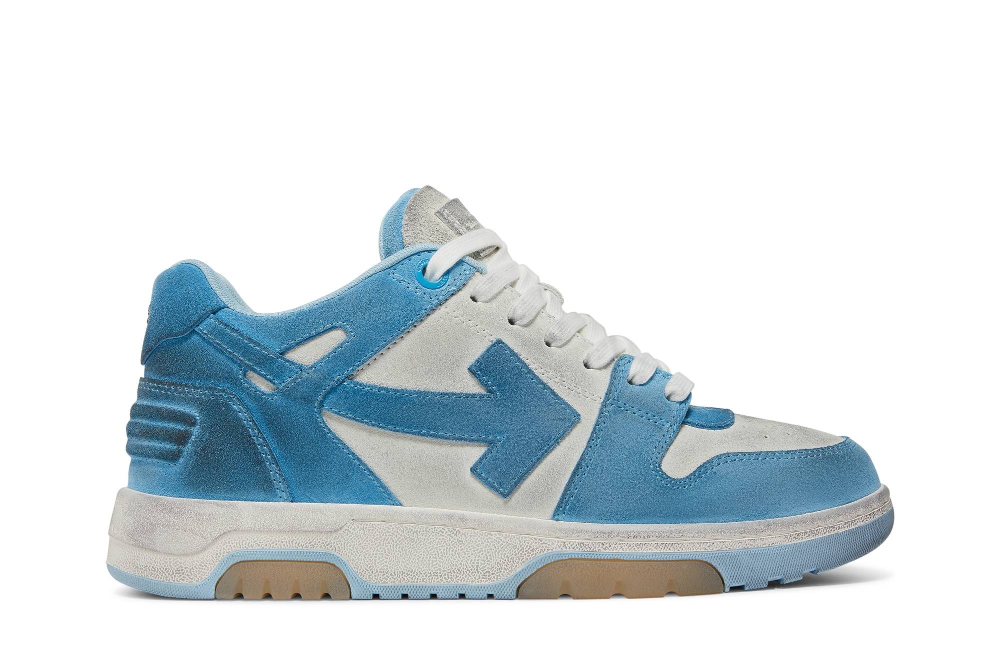 Off-White Out of Office 'White Light Blue Suede' - 1