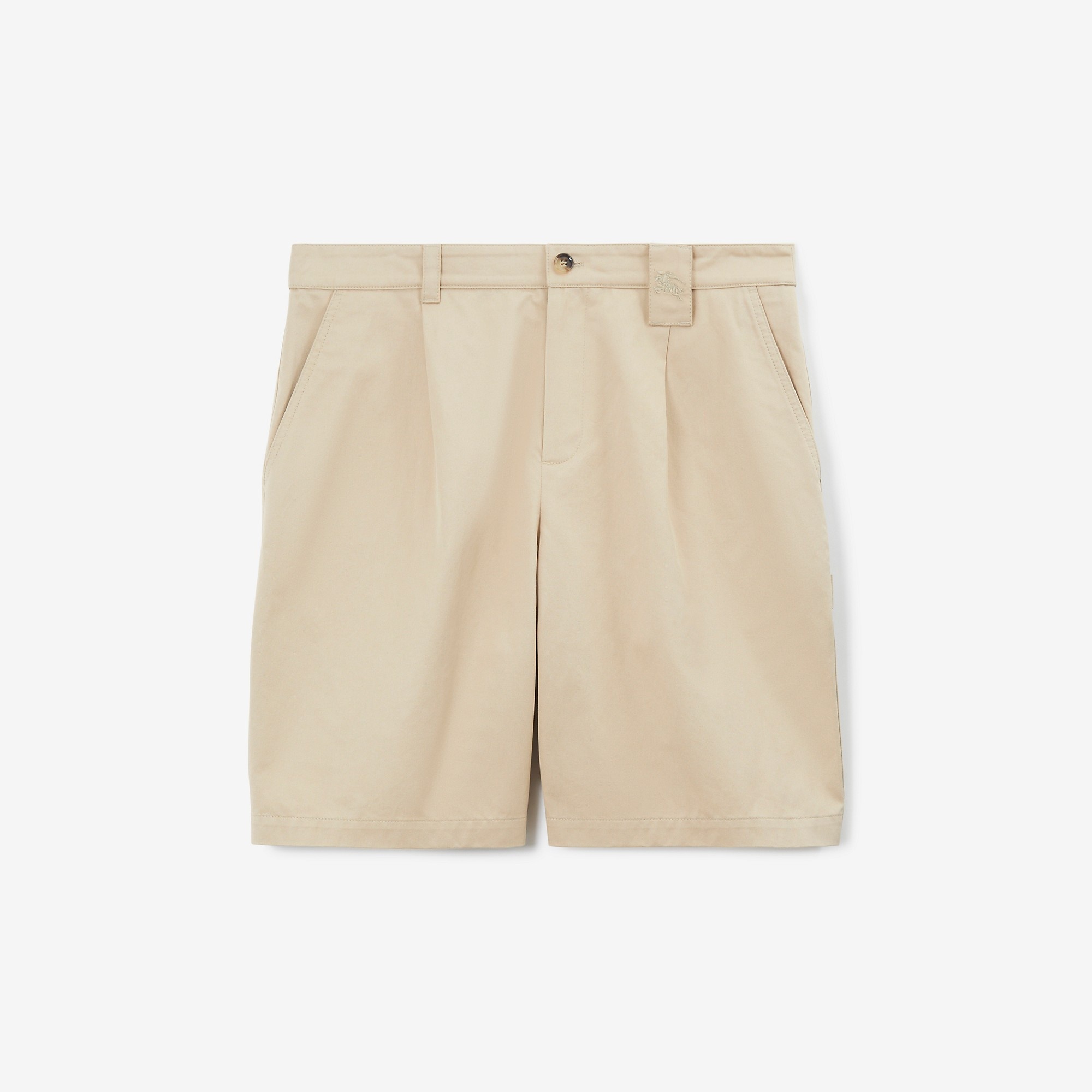 Embroidered EKD Cotton Cargo Shorts - 1