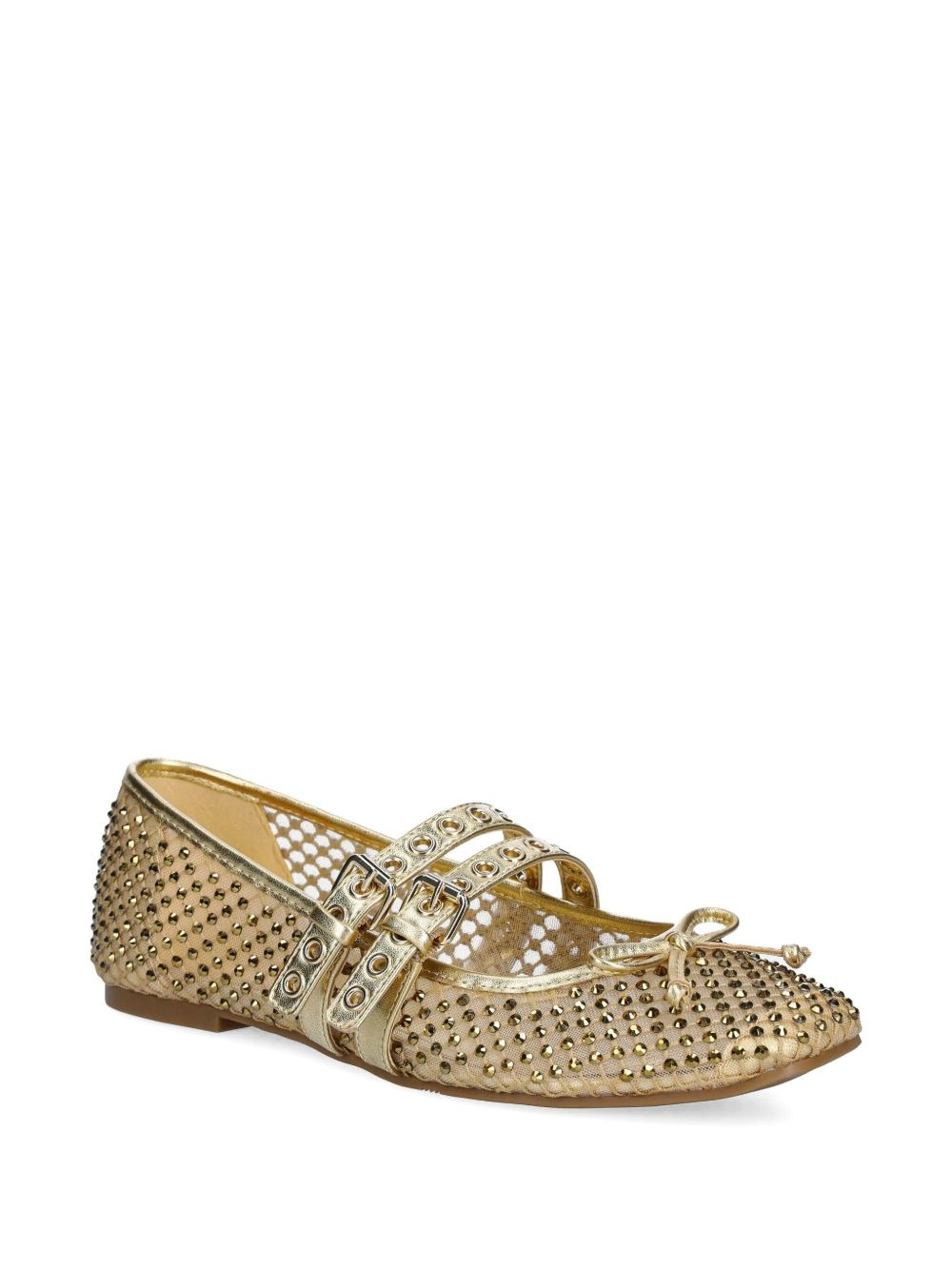 Kayann embellished buckle ballet flats - 2