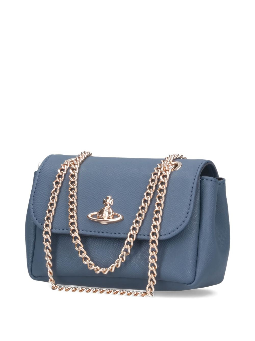 chain-strap flap shoulder bag - 3