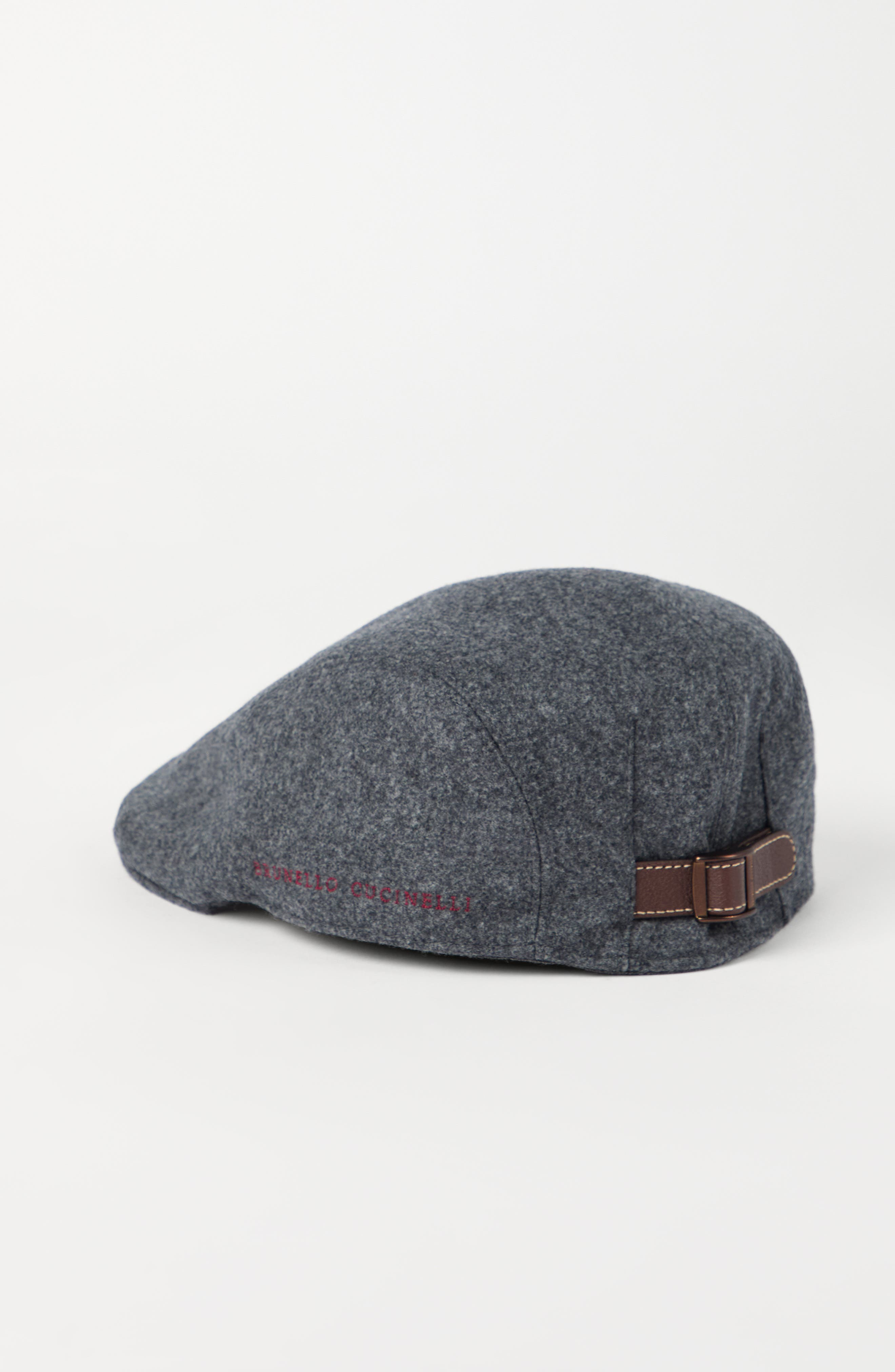 Brunello Cucinelli Flat cap in Dark Grey at Nordstrom - 3