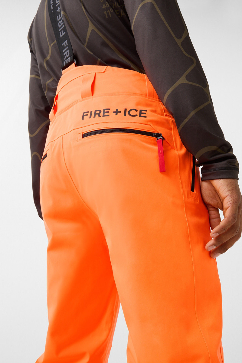 Scott Ski pants in Neon Orange 5