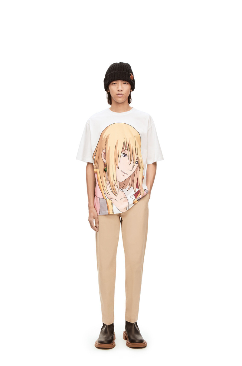 Loewe Howl embellished T-shirt in cotton outlook
