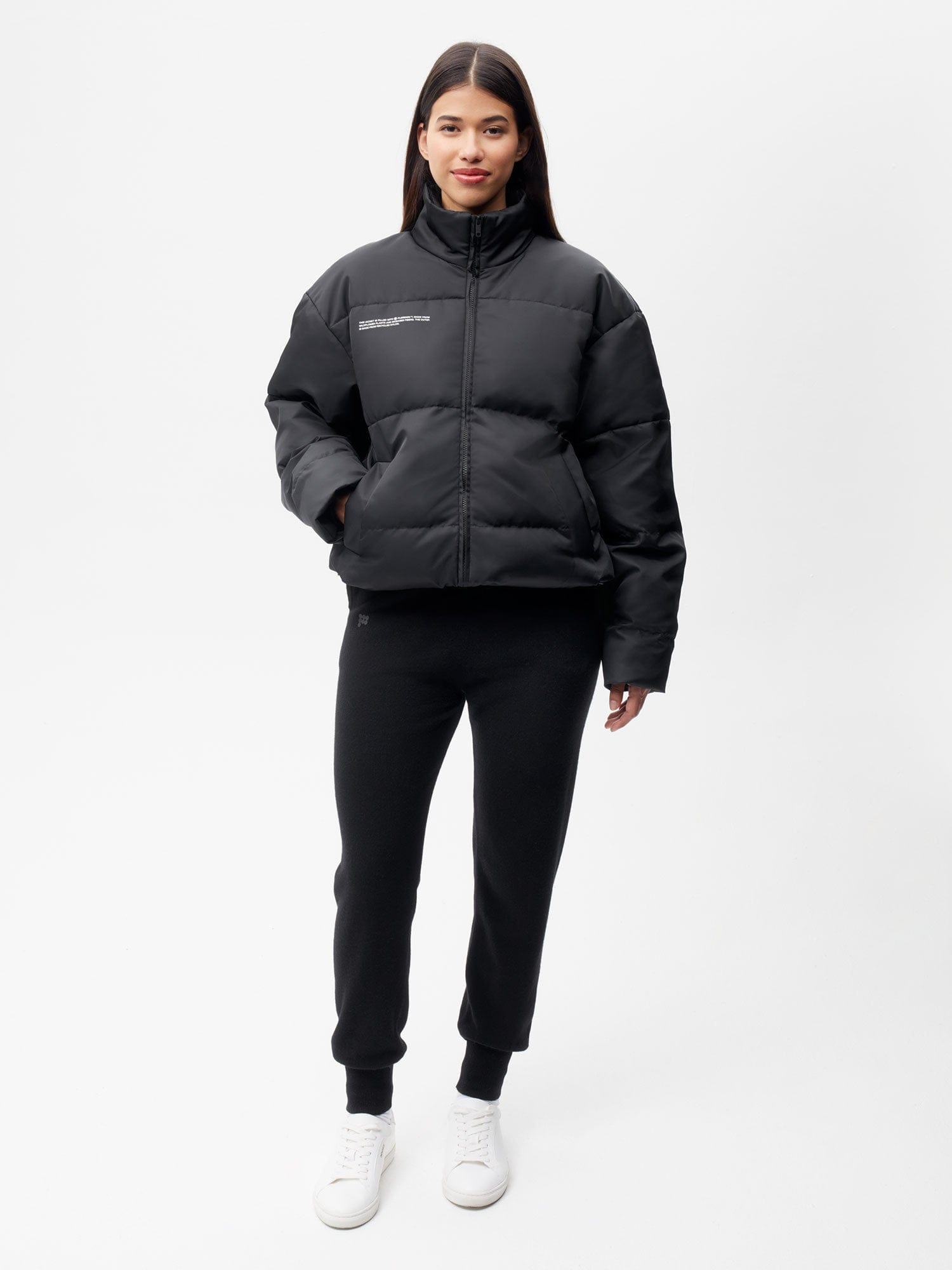 Womens FLWRDWN™ Bomber Jacket - Black - 4