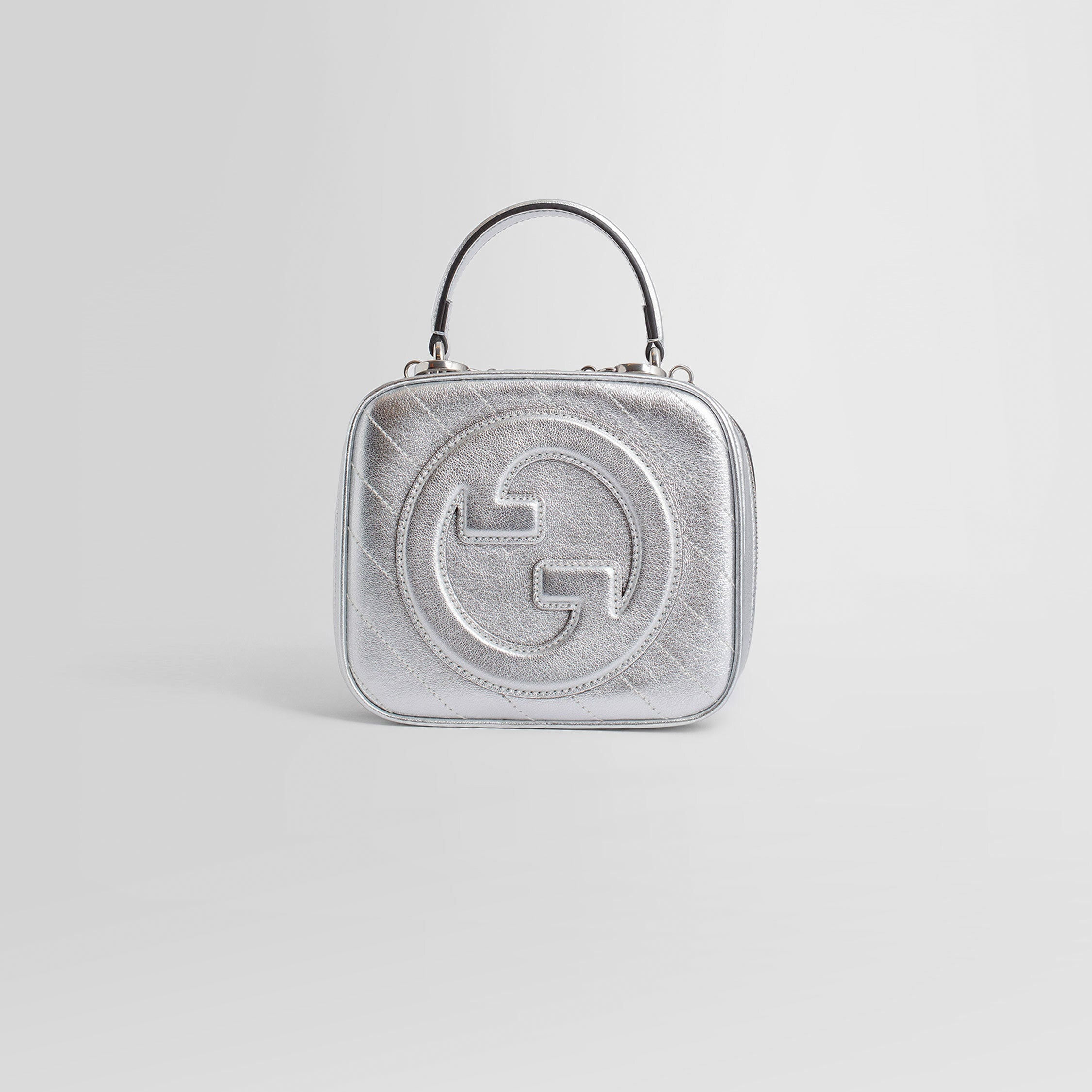 GUCCI WOMAN SILVER TOP HANDLE BAGS - 6