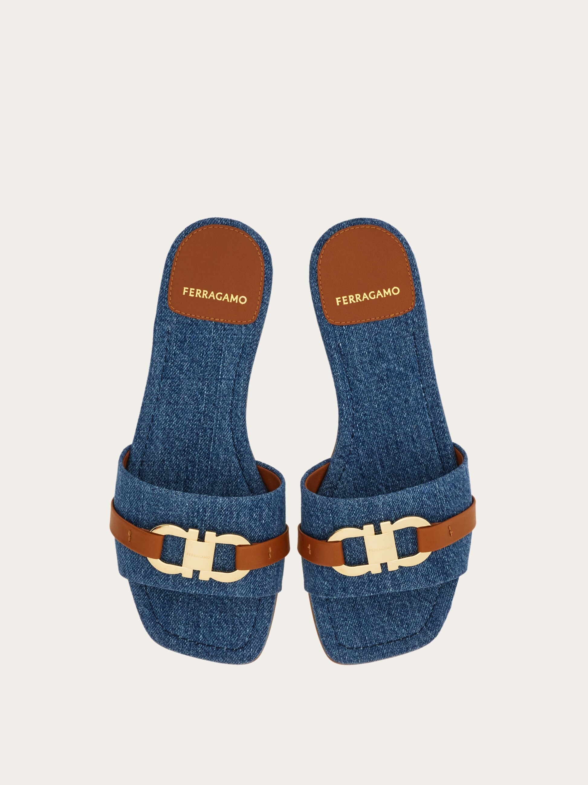Gancini buckle slide - 2