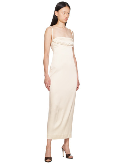 Paris Georgia SSENSE Exclusive Off-White Talia Maxi Dress outlook
