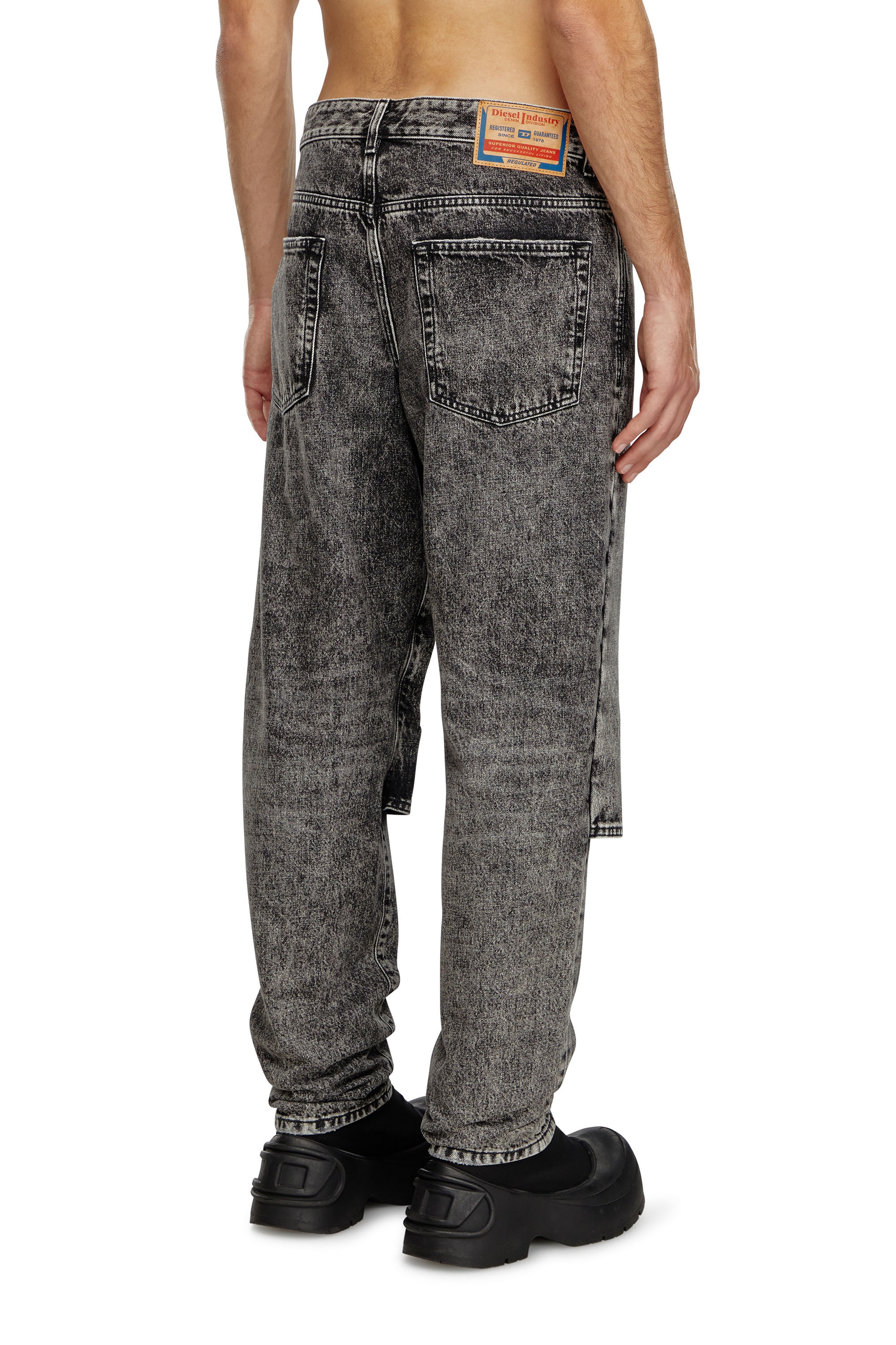 STRAIGHT JEANS D-MALON 0CBDE - 2