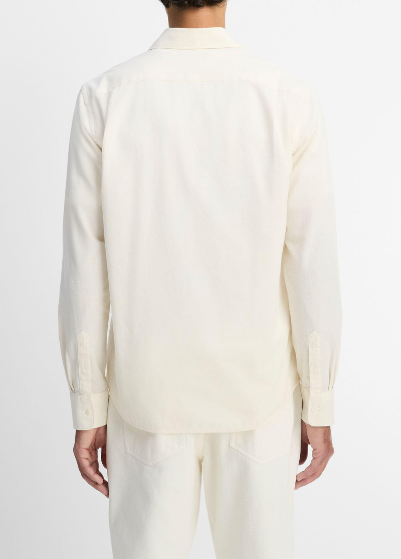 Vince Cotton Chambray Button-Front Shirt outlook