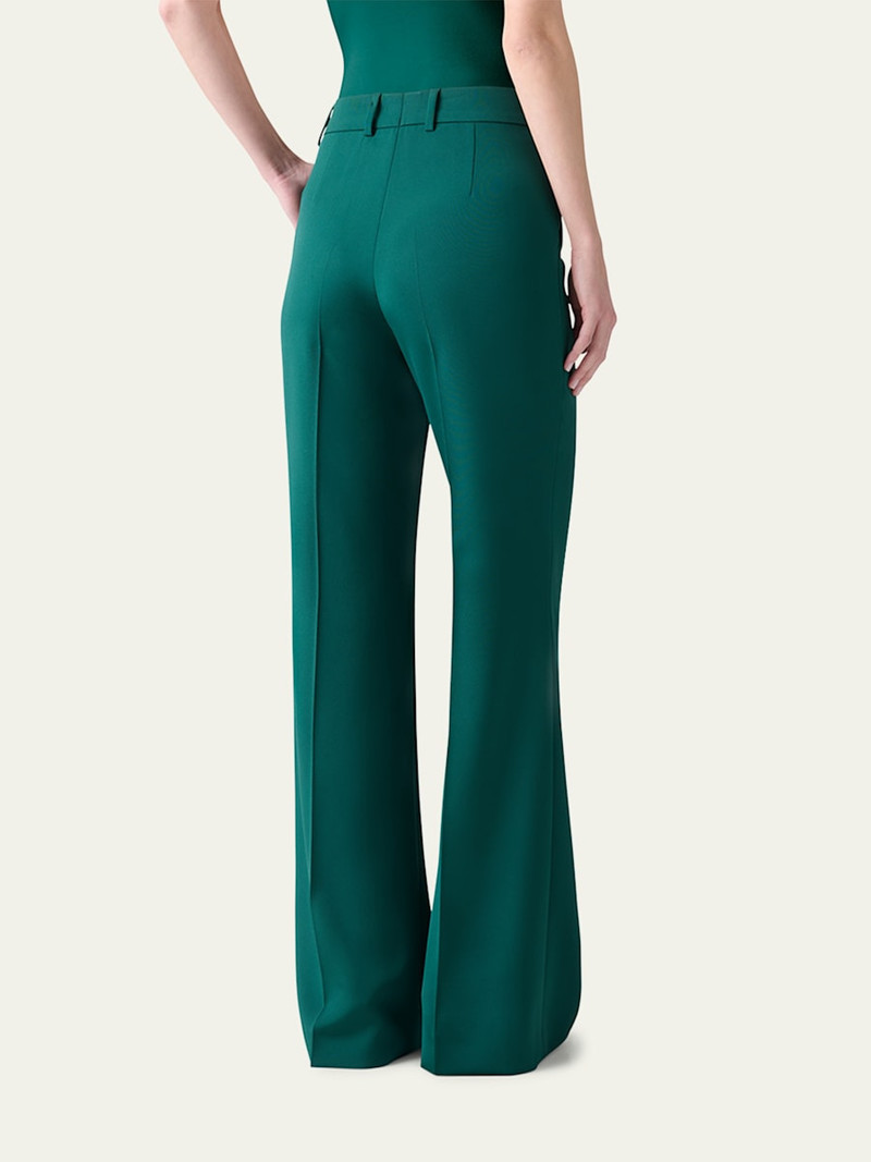 AKRIS Florine Swarovski Stars Silk Crepe Pants outlook