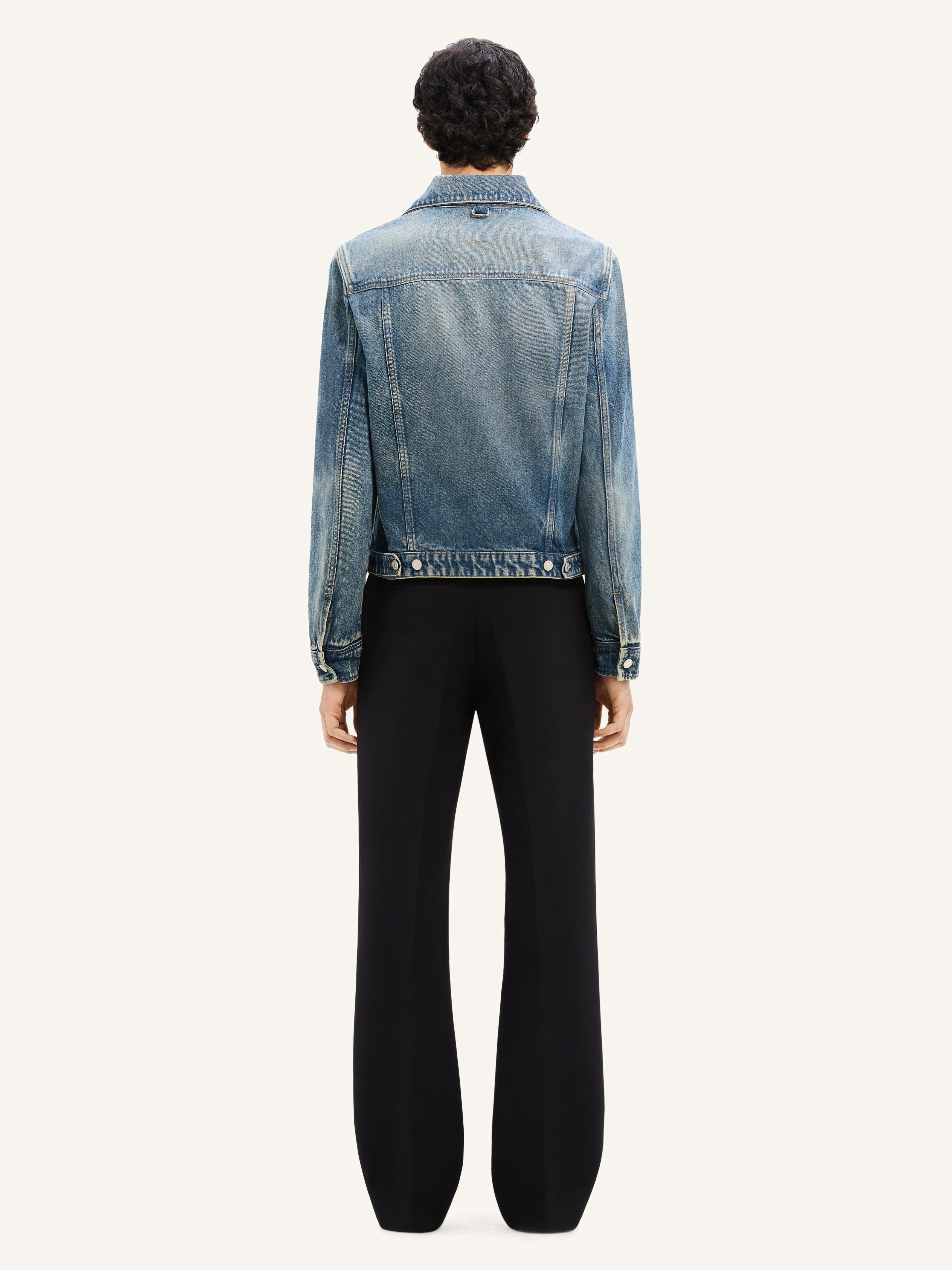 DENIM TRUCKER JACKET - 4