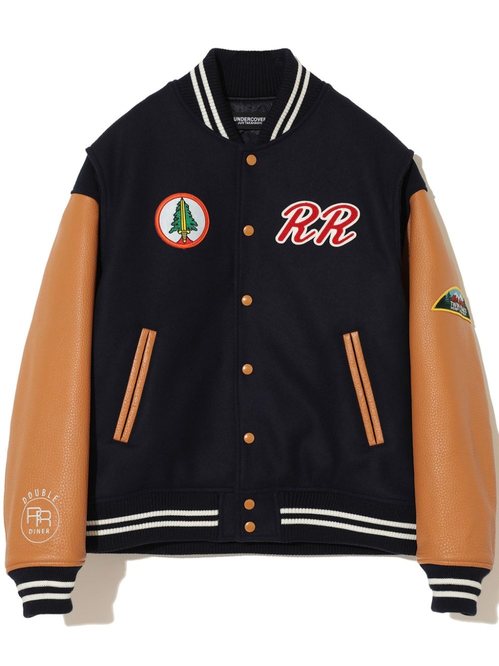 UNDERCOVER Twin peaks bomber | tessabit | REVERSIBLE