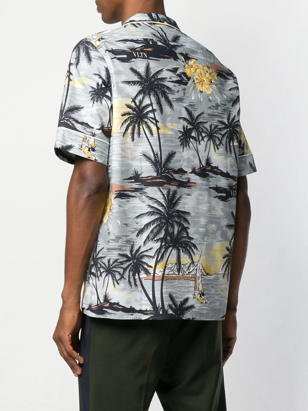 Hawaiian print shirt - 4