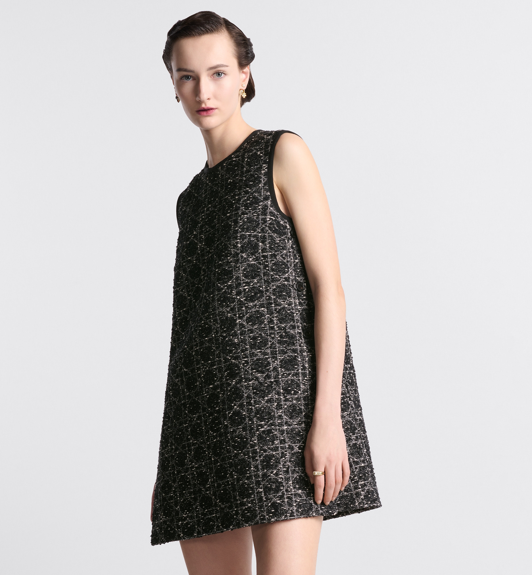 Macrocannage Sleeveless Tunic - 3