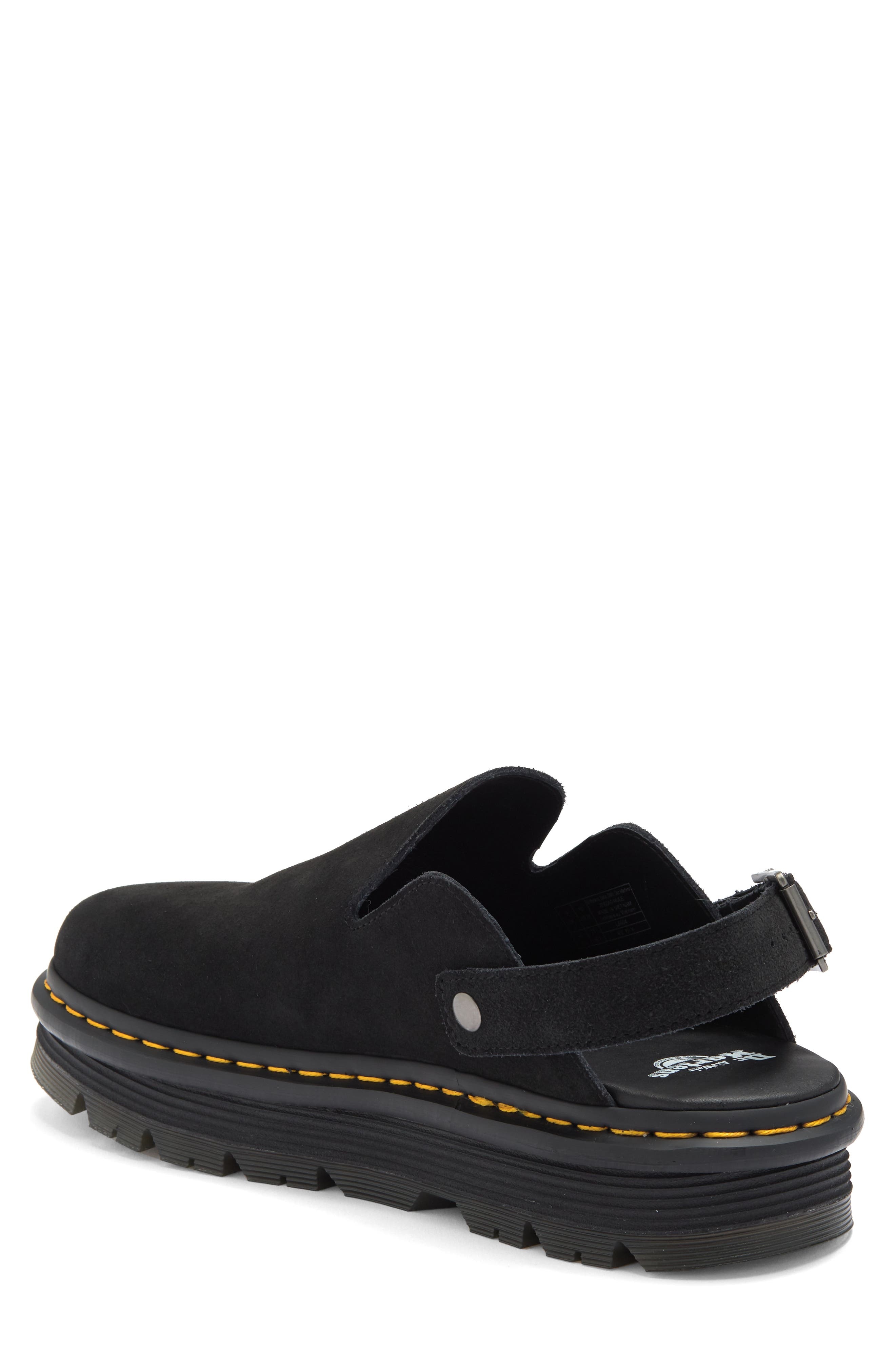 Dr. Martens Zebzag Water Resistant Slingback Clog in Black at Nordstrom - 3