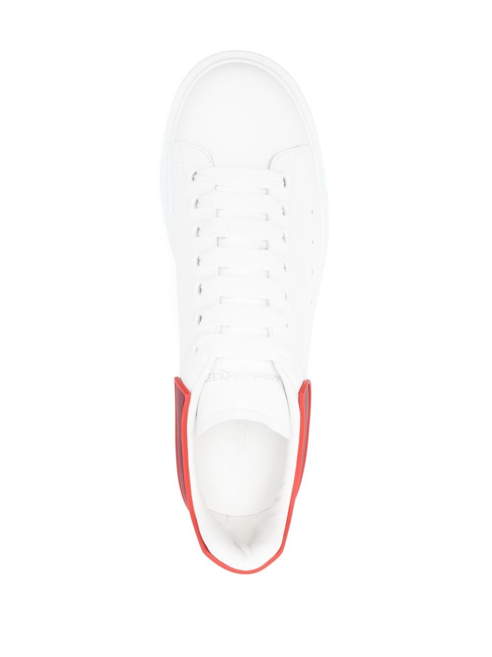 Oversized leather sneakers - 4