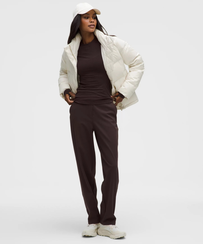 lululemon Diamond-Texture Wool-Blend Crewneck Base Layer outlook