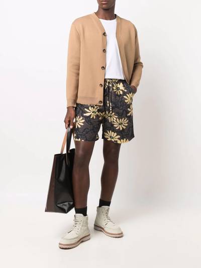 Nanushka all-over floral print shorts outlook