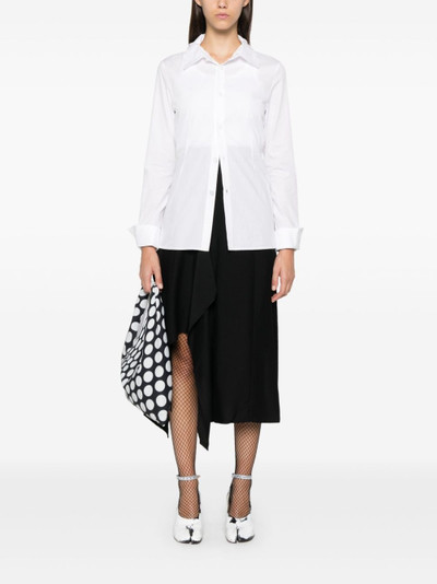 Yohji Yamamoto draped skirt outlook