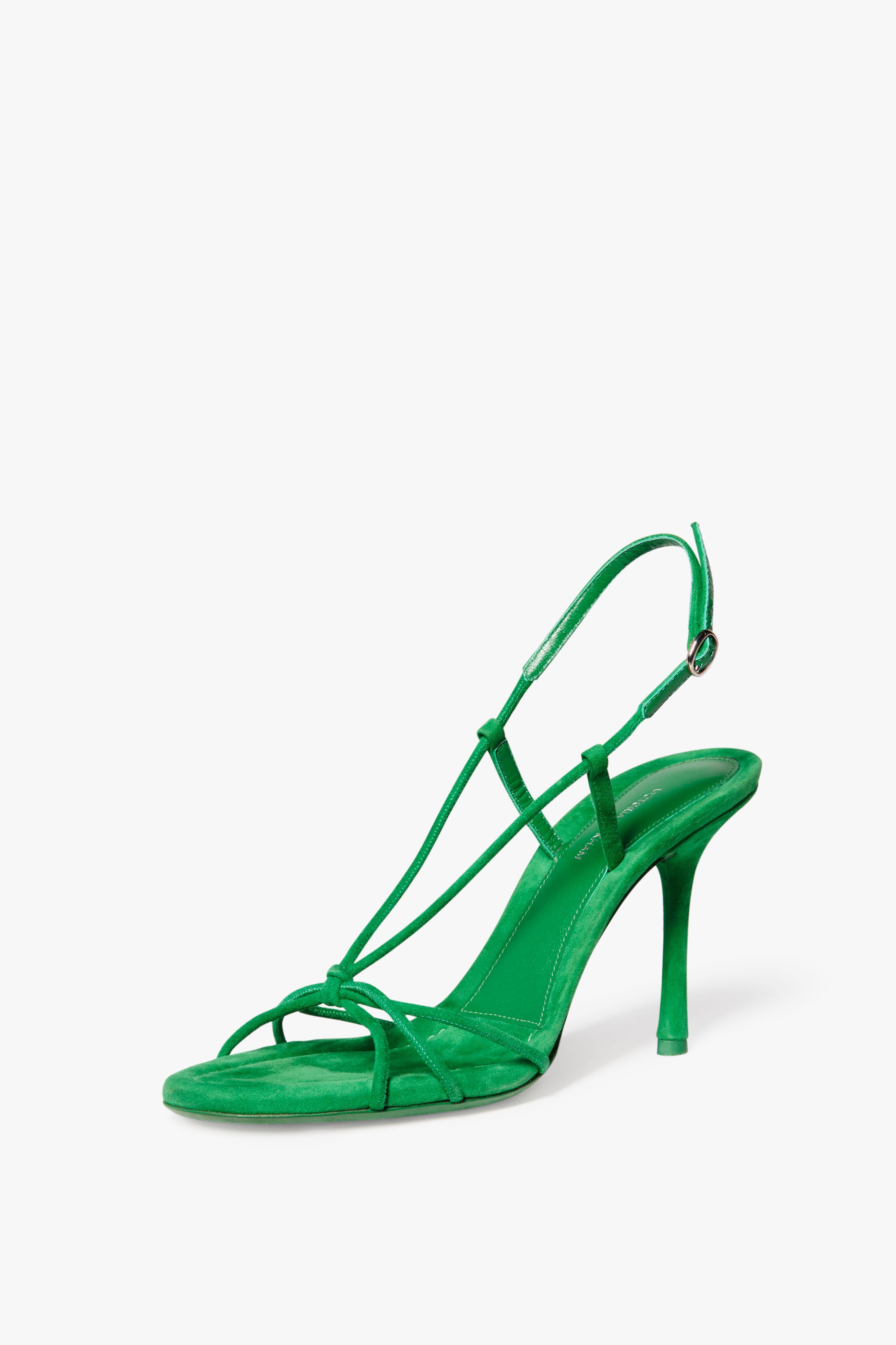 Gaia Sandal in Emerald - 3