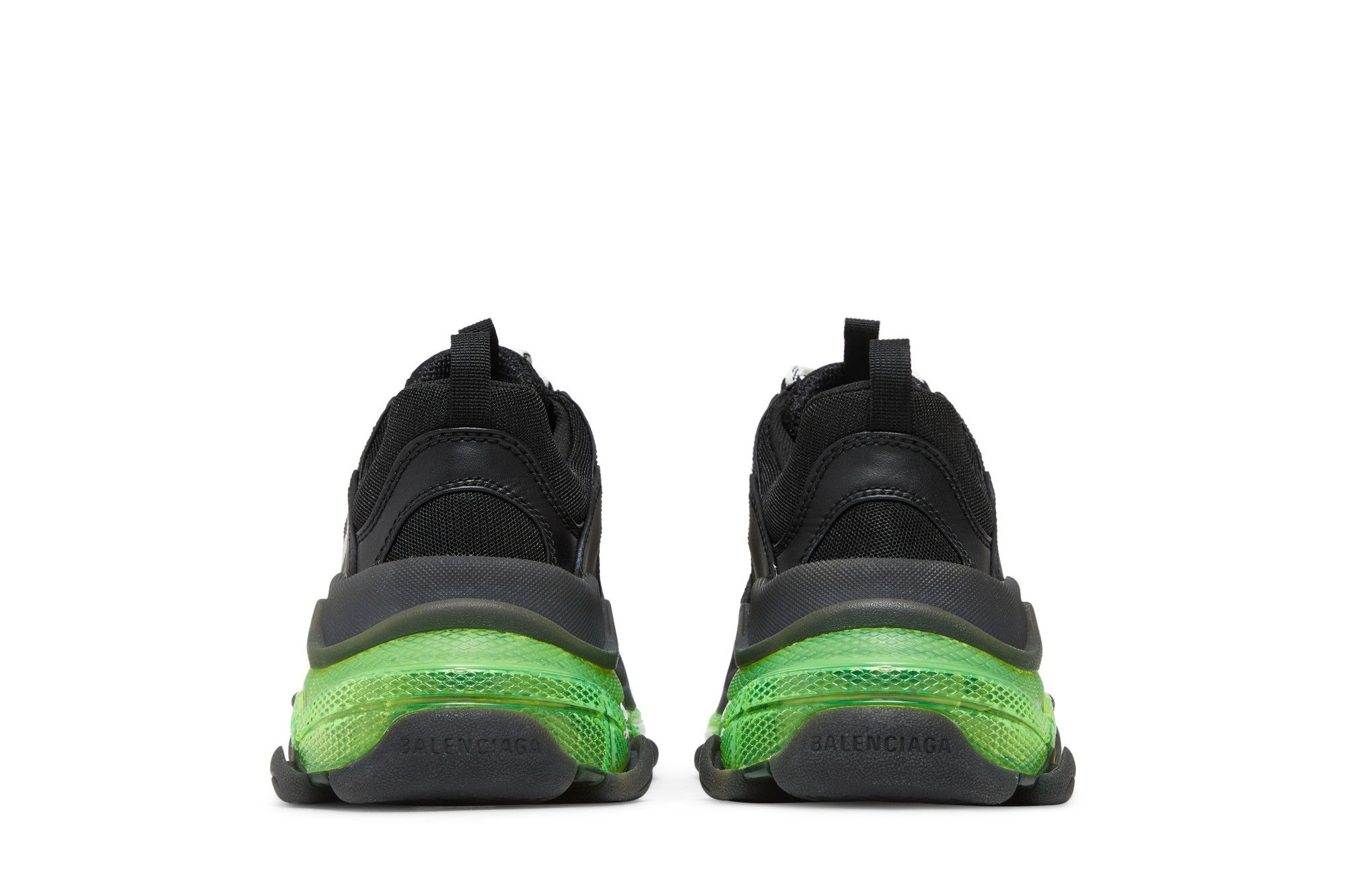 Balenciaga Wmns Triple S 'Black Yellow Fluo' - 6