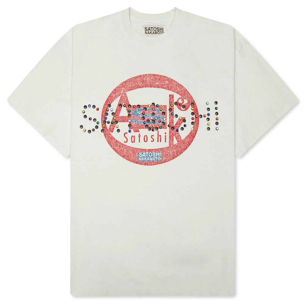 ASK SATOSHI TEE - WHITE - 1
