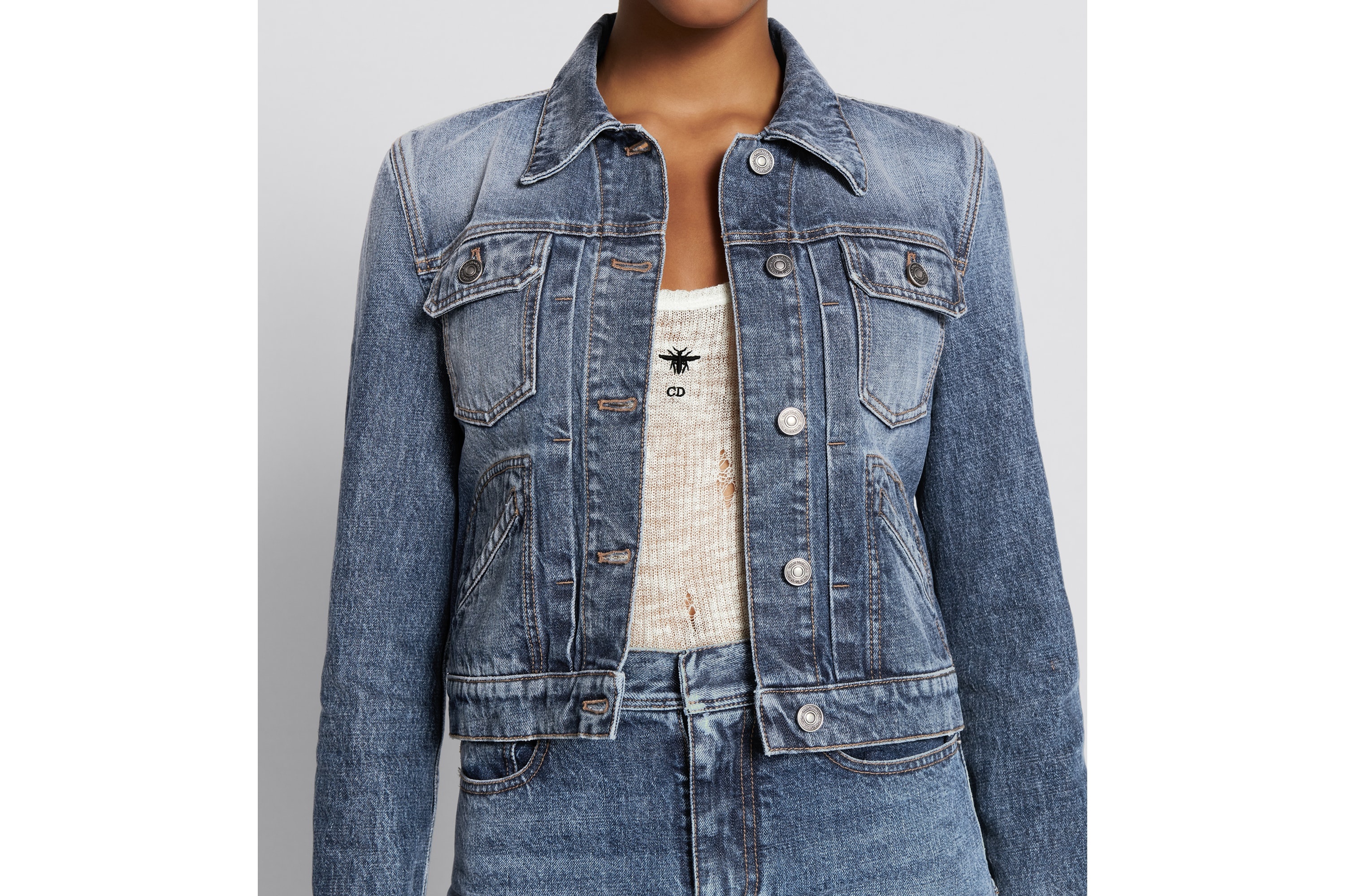 Cropped Jacket - 4