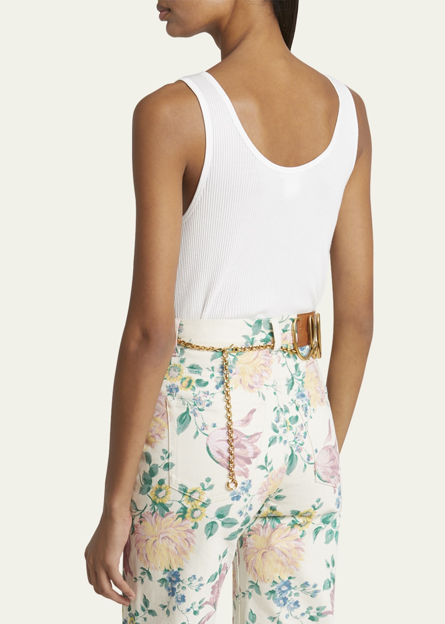 Logo Embroidered Tank Top - 3