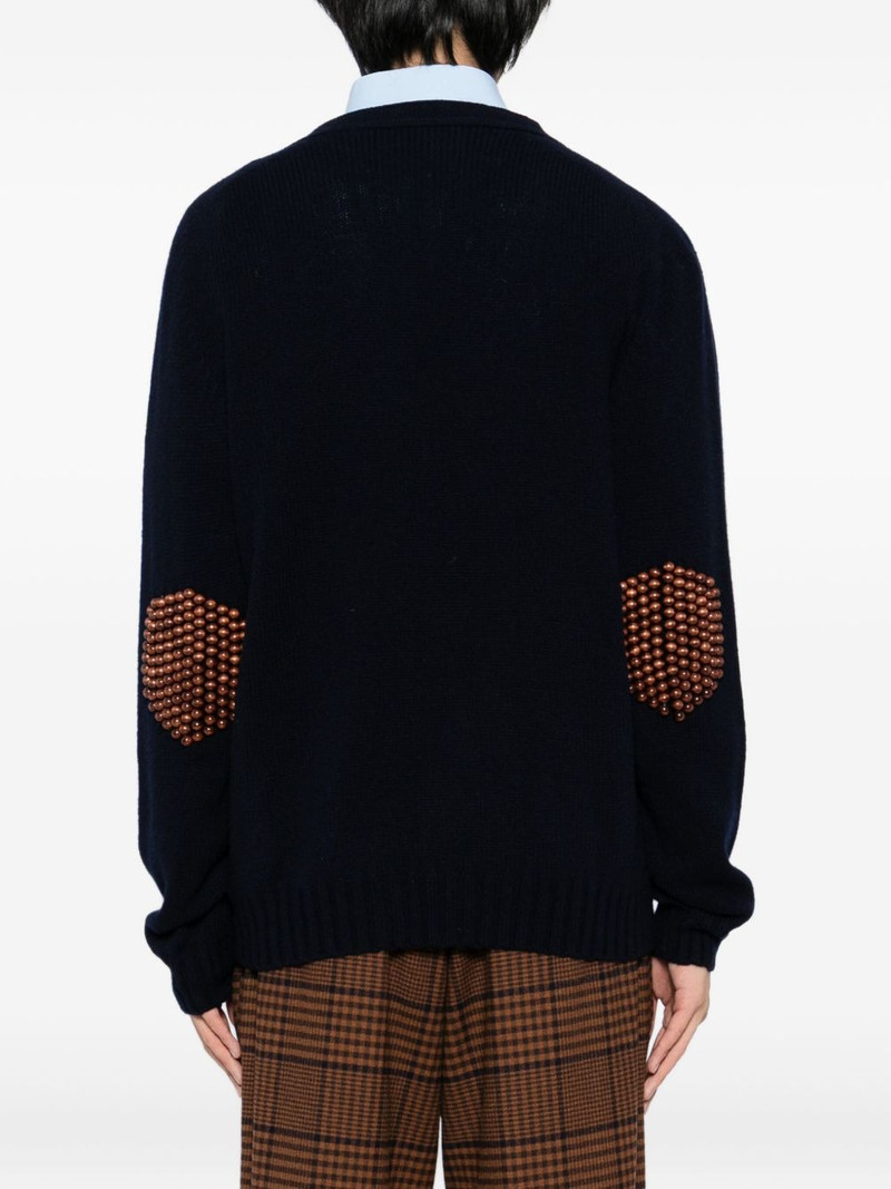 sphere-pad cardigan 4