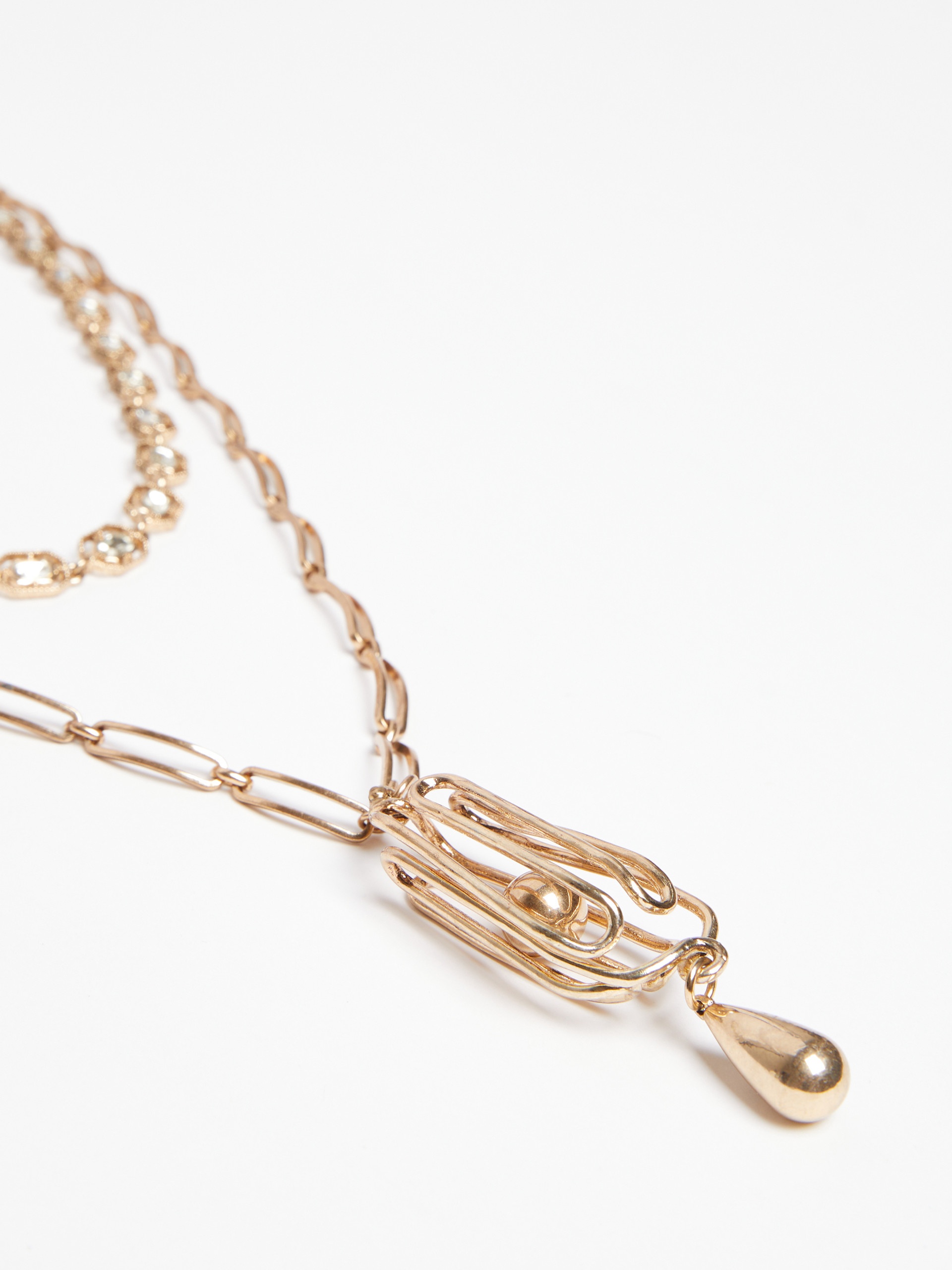 ORIGINE Metal double-strand necklace - 2
