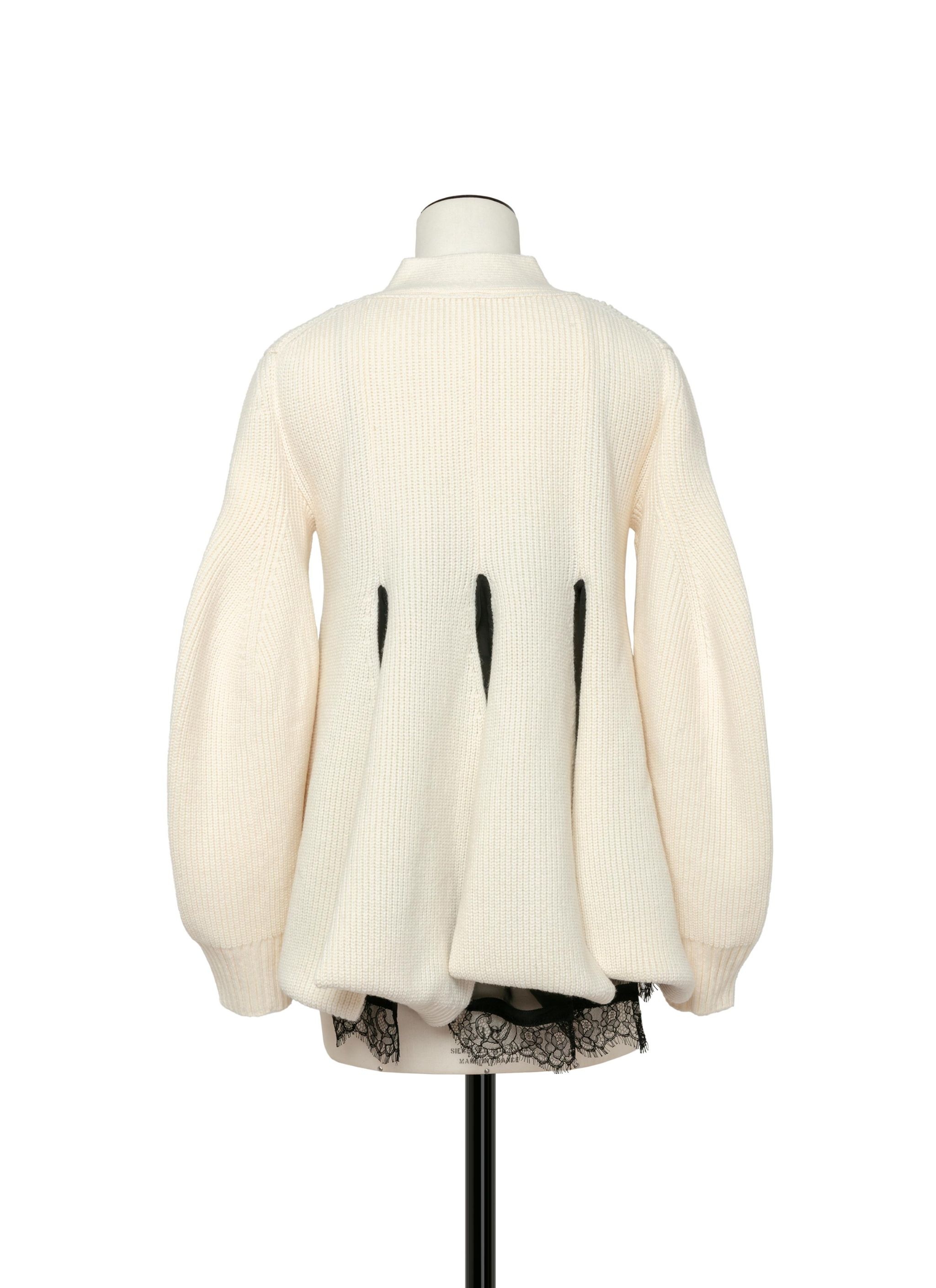 Wool Knit Cardigan - 3