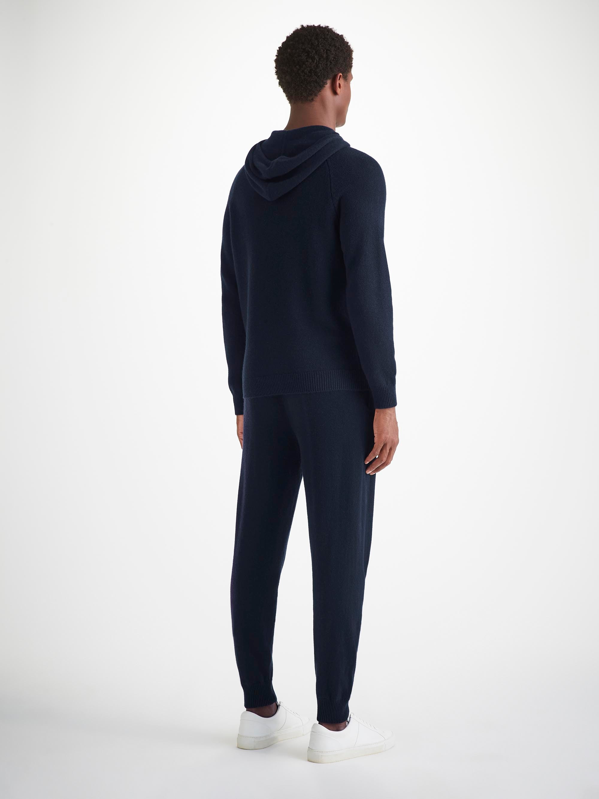 Men's Pullover Hoodie Dominic Cashmere Navy - 4