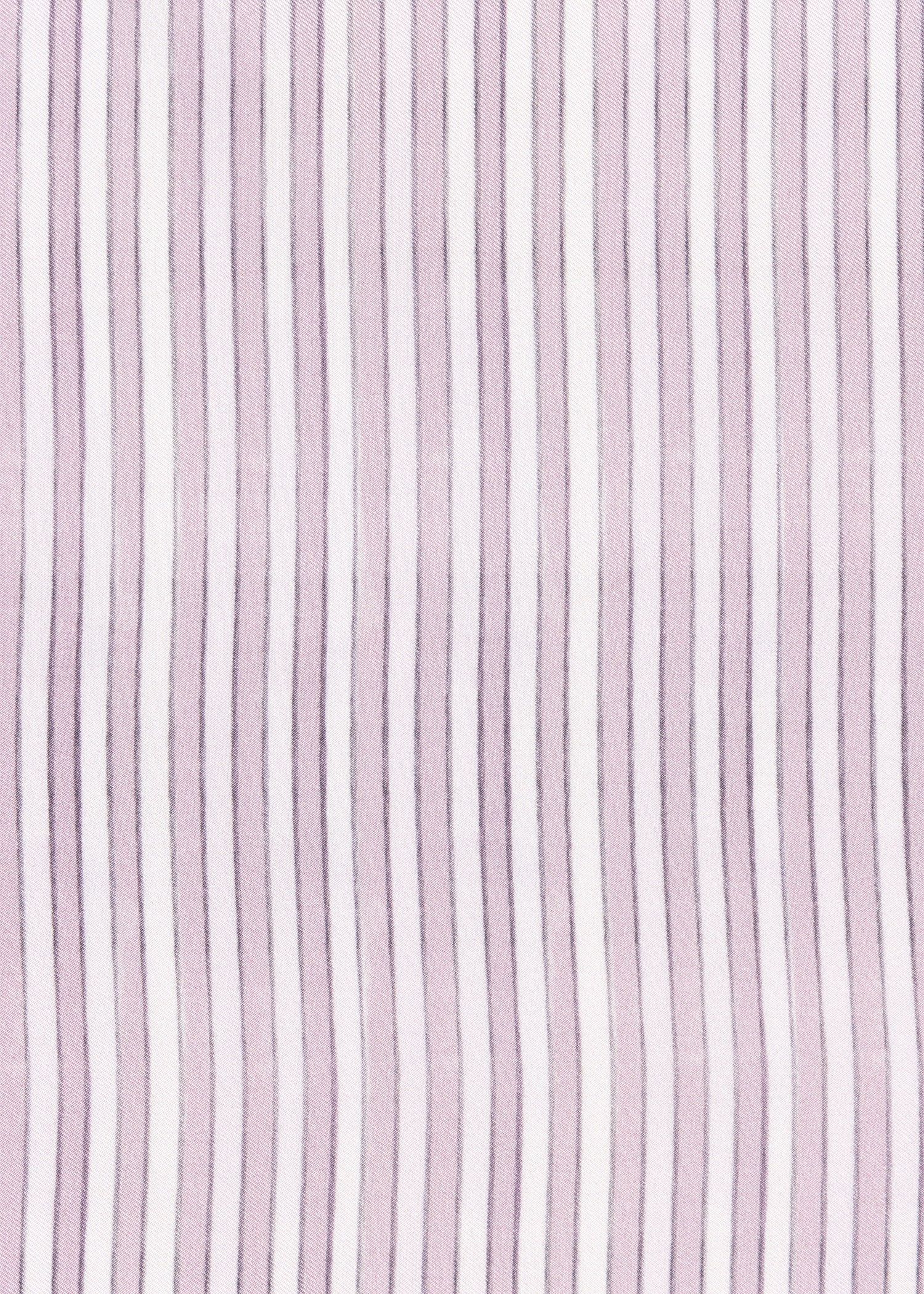 Pink and White Stripe Silk Pocket Square - 4