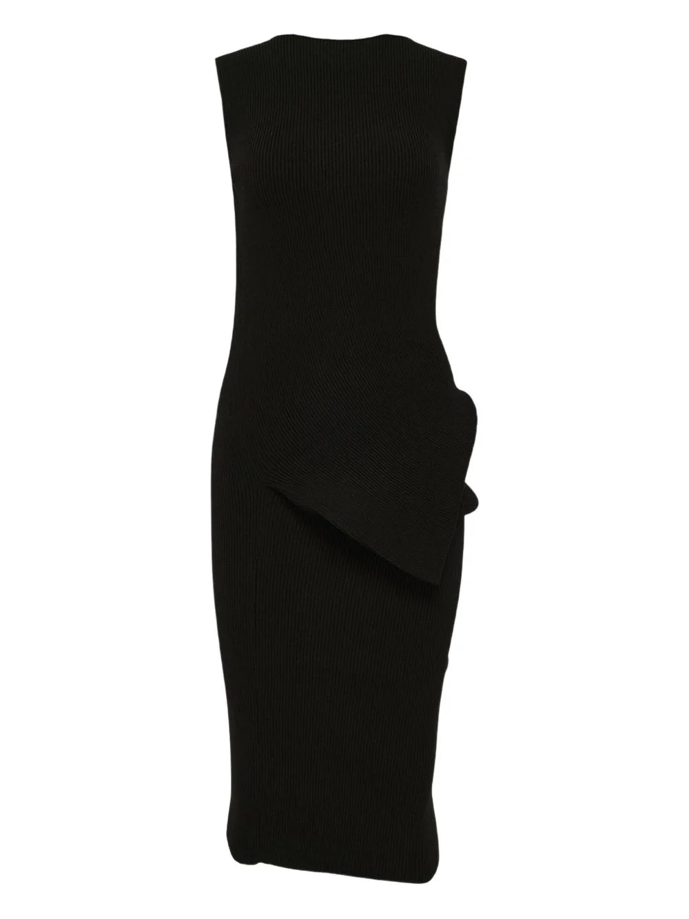 Babel draped-detail midi dress - 1