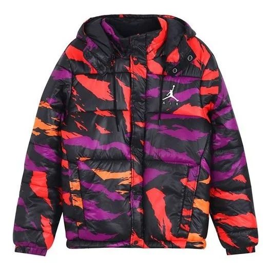 Air Jordan Jumpman Air Short hooded padded Jacket Camouflage BQ5696-551 - 1