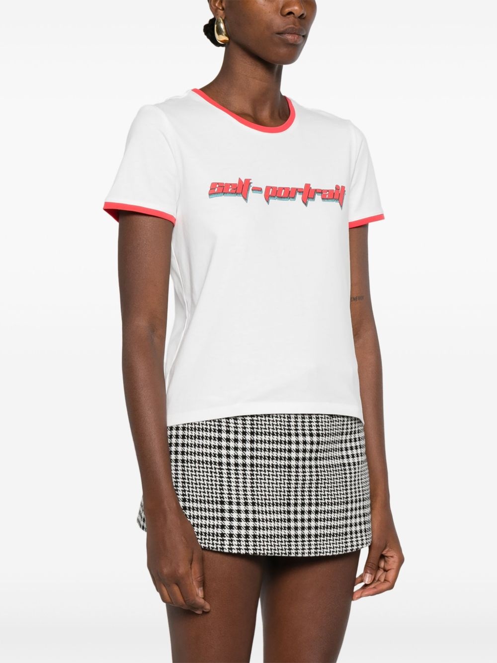 logo-print T-shirt - 3
