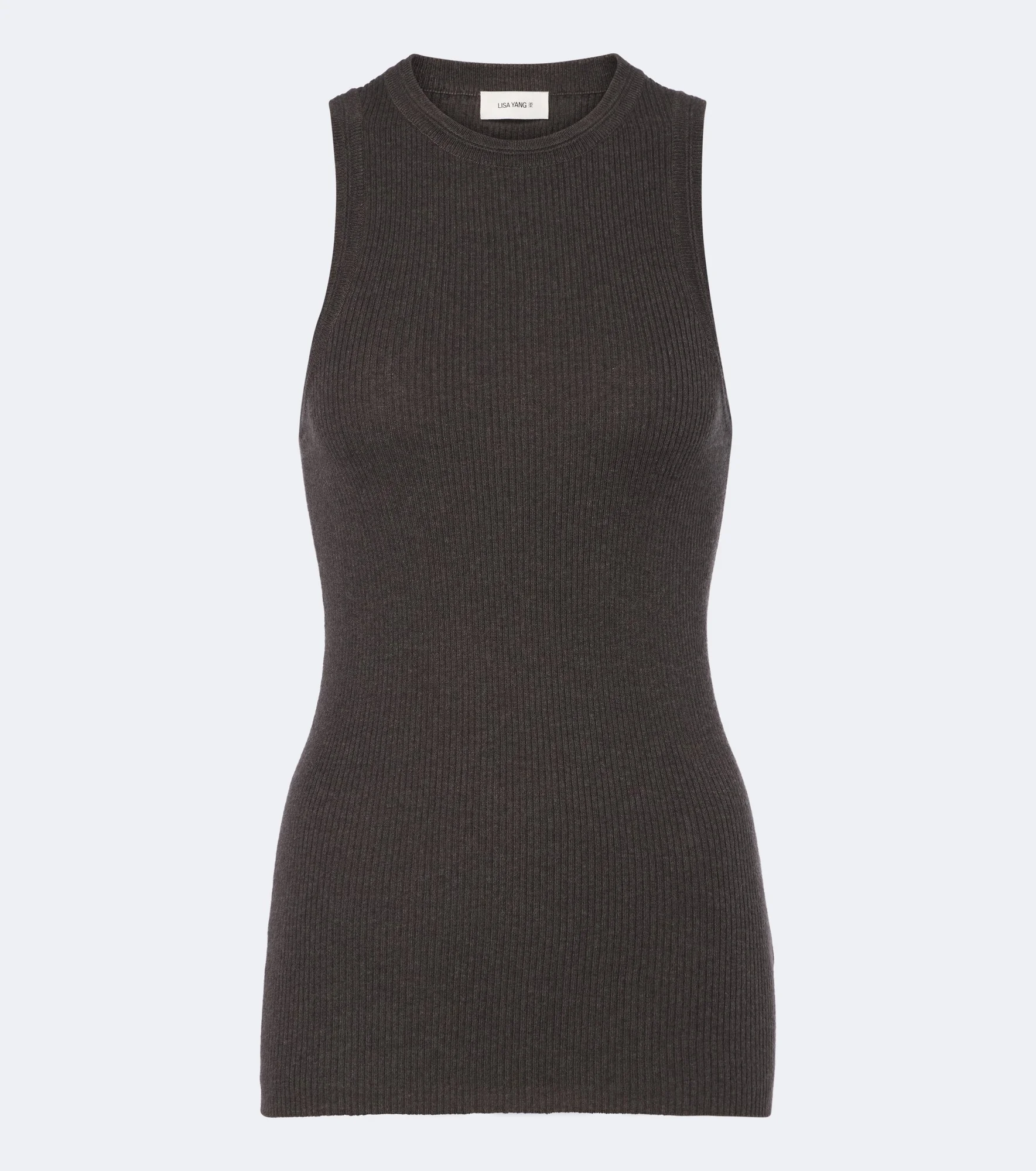 Amya cotton and cashmere tank top - 1