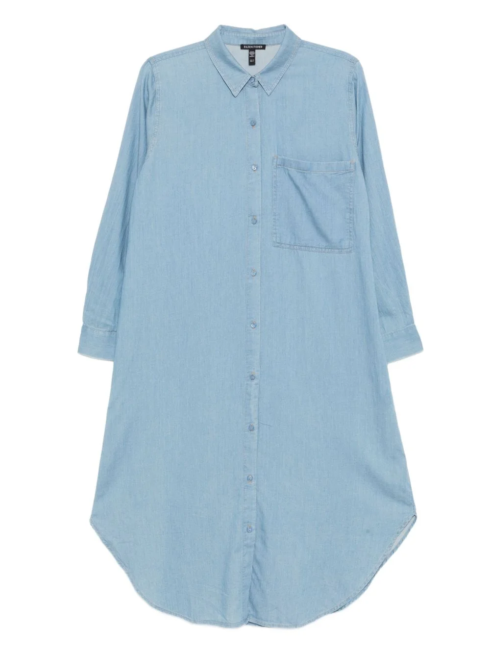 organic cotton shirt dress - 1