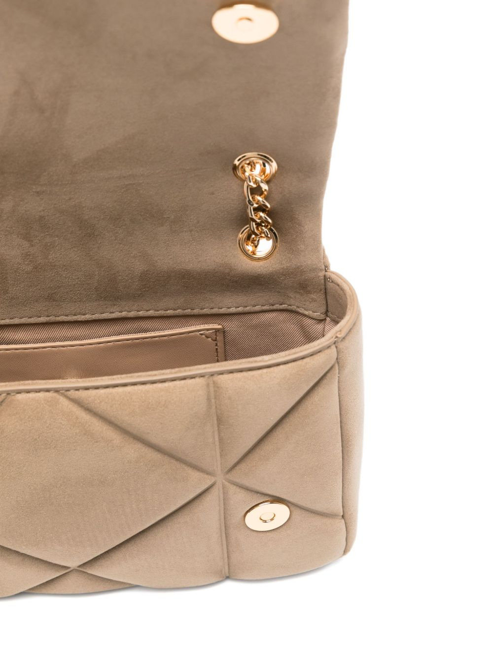 quilted logo-plaque cross body bag - 5